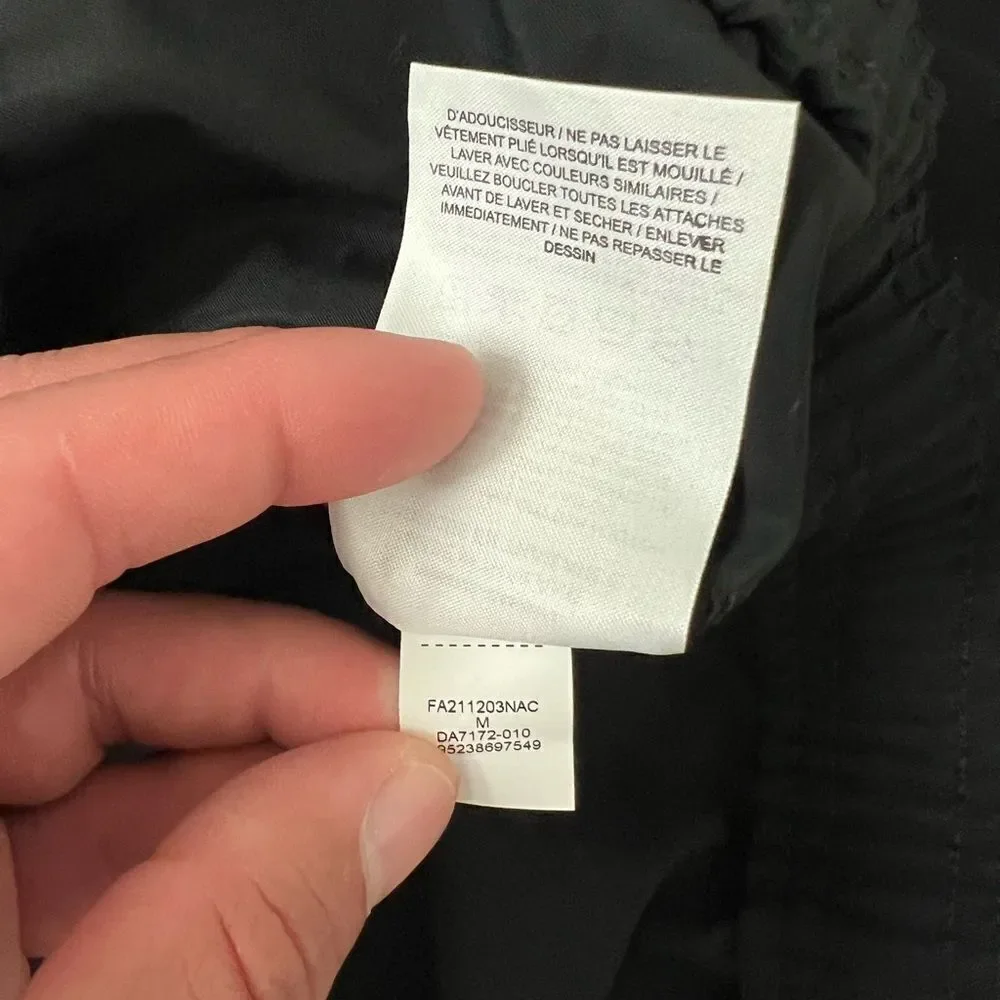 Nike Air Jordan Jumpman Full Zip Windbreaker Jacket Black